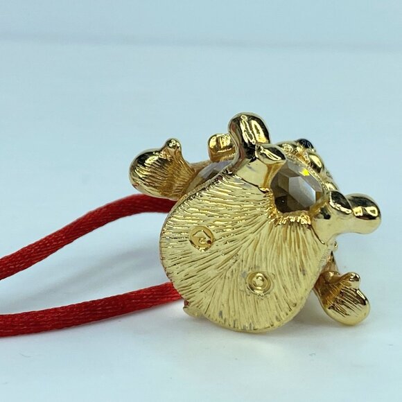 Swarovski Christmas Bear Pendant Chain Limited Edition Savvy in box S163 - Picture 6 of 7